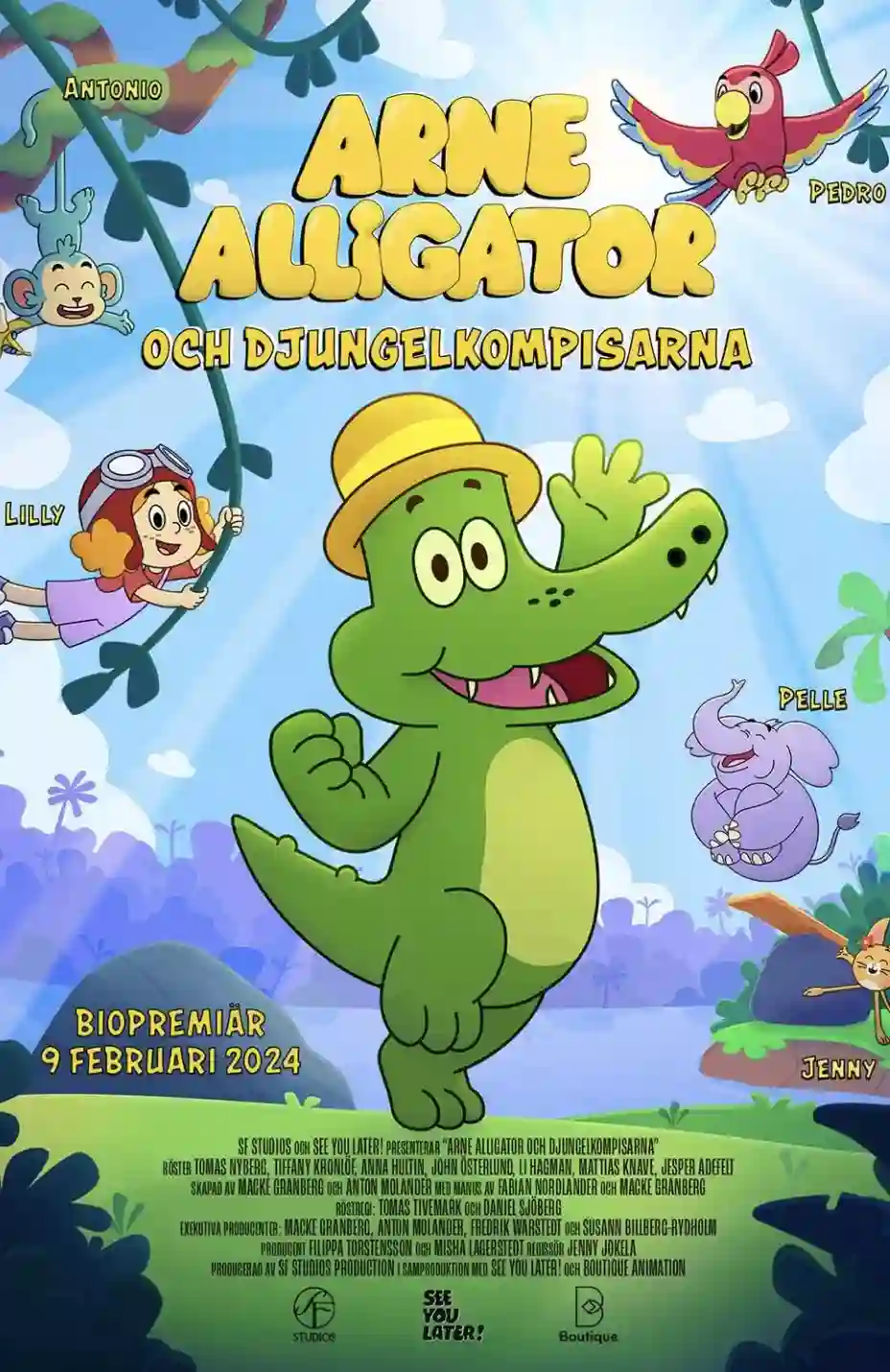 iptv suomi lastenohjelmat – Arne Alligator animaatio lapsille IPTV-palvelussa