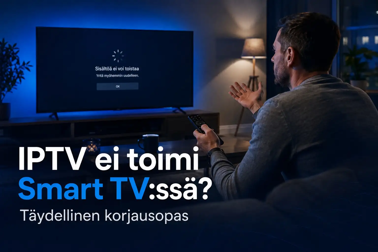 iptv ei toimi smart tv:ssä – täydellinen korjausopas suomalaisessa olohuoneessa