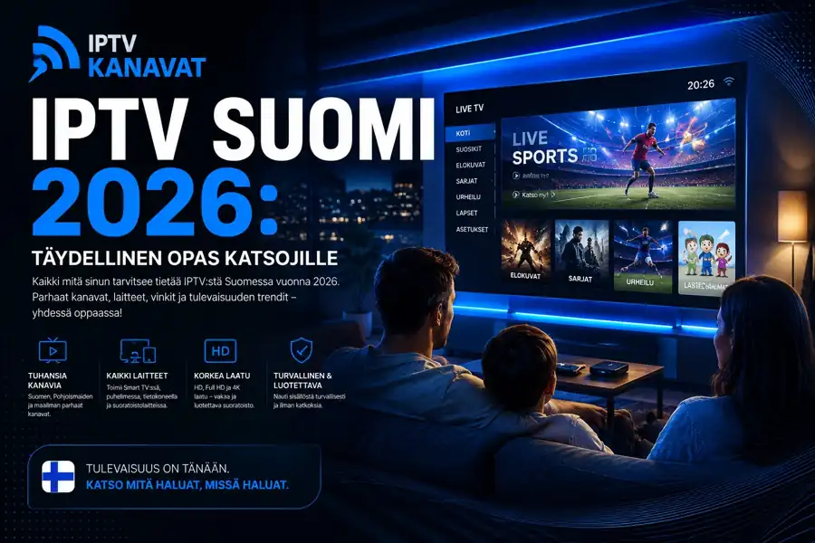 iptv suomi 2026 – täydellinen opas katsojille suomalaisessa olohuoneessa