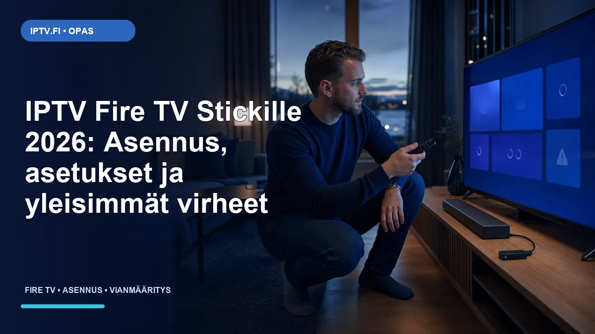 IPTV Fire TV Stickille