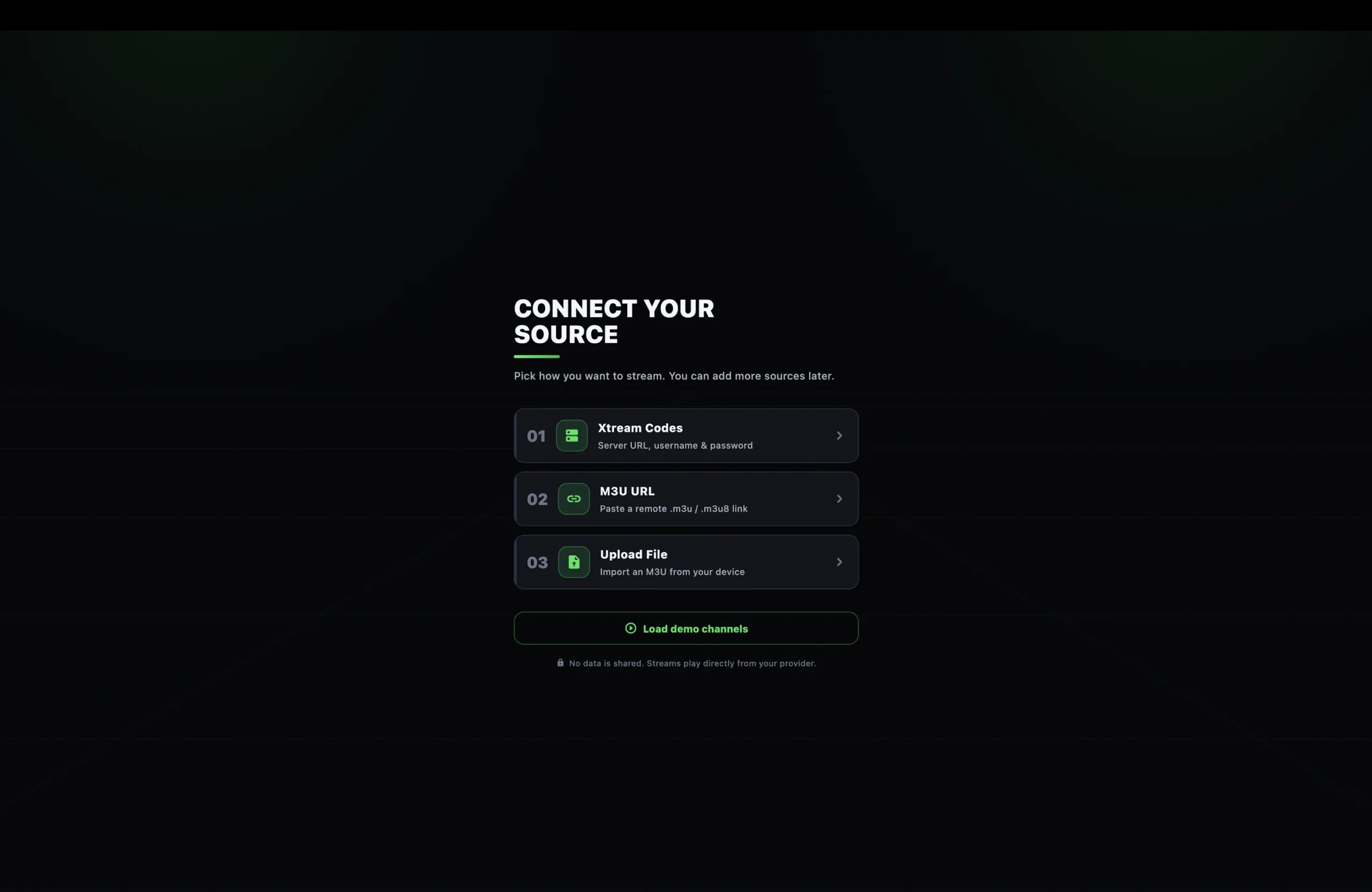Duplex IPTV Connect Your Source