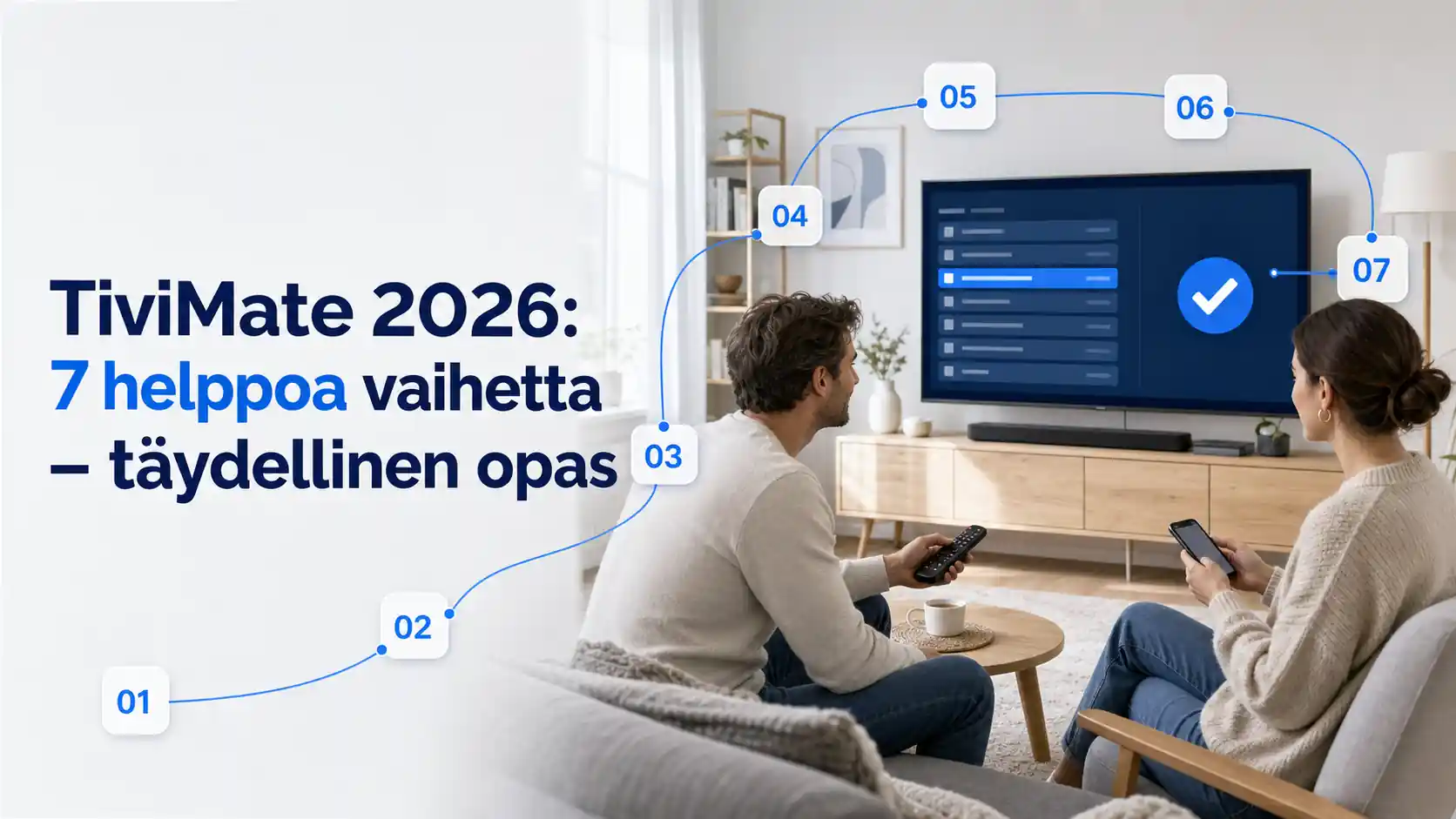 TiviMate 2026: 7 helppoa vaihetta – täydellinen opas