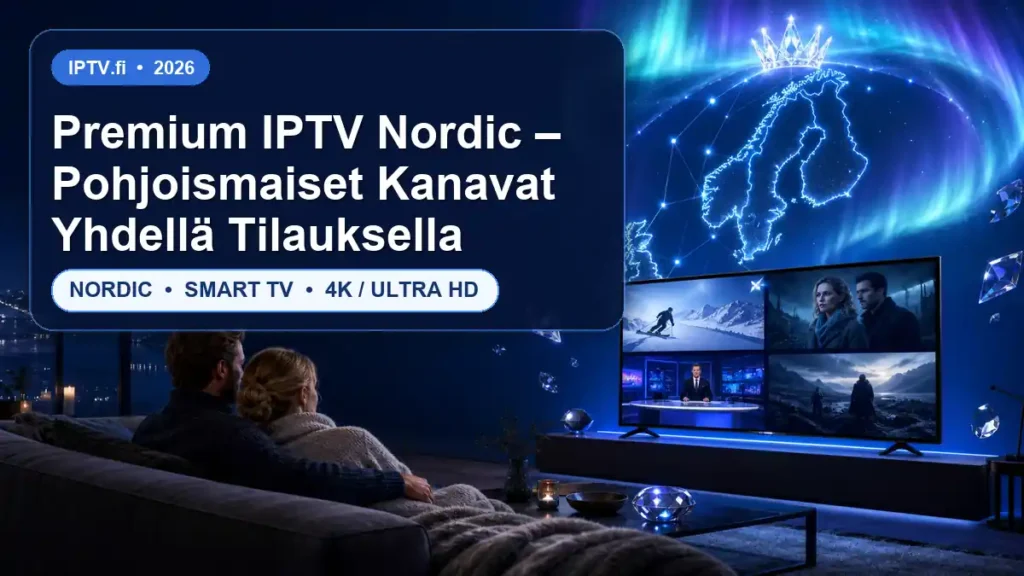Premium IPTV Nordic – Pohjoismaiset Kanavat Yhdellä Tilauksella