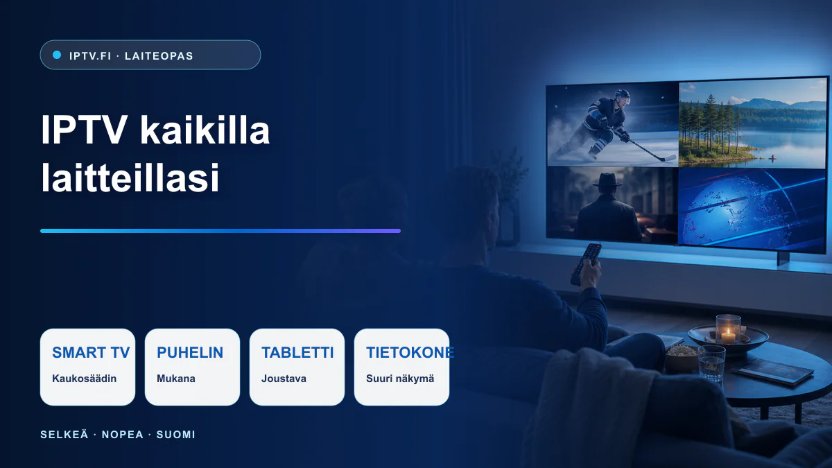 IPTV ei toimi laitteella tai kotiverkossa vianmääritys