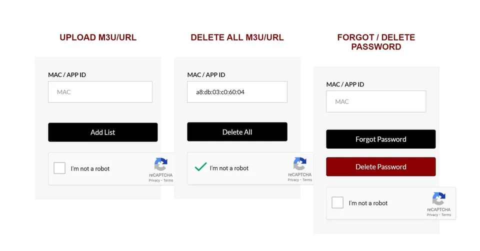 NET IPTV vaihe 2: virallisen Upload-portaalin toiminnot