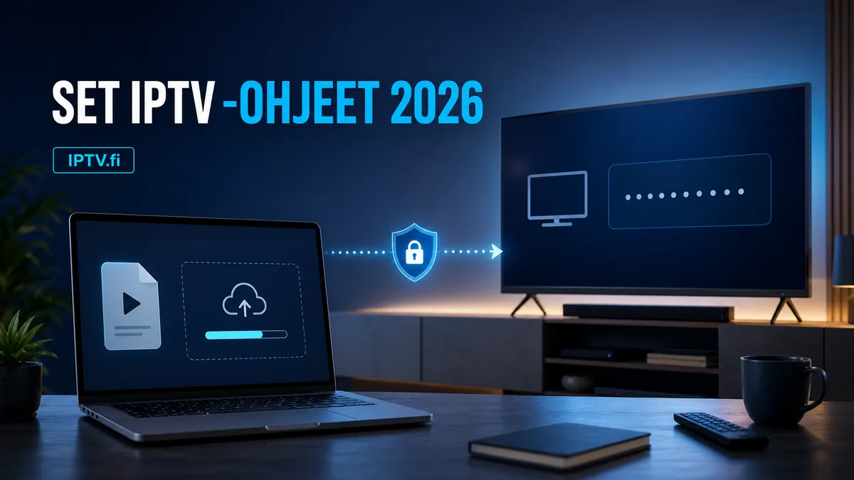 SET IPTV -ohjeet 2026 Samsungille, LG:lle ja Androidille