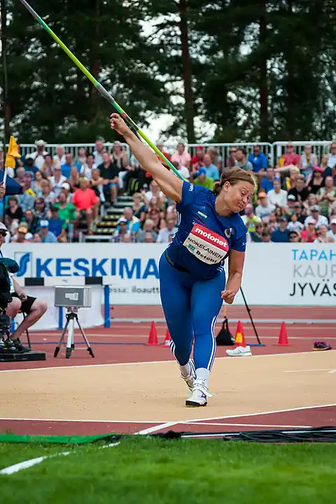 Keihäänheitto – urheilukuva