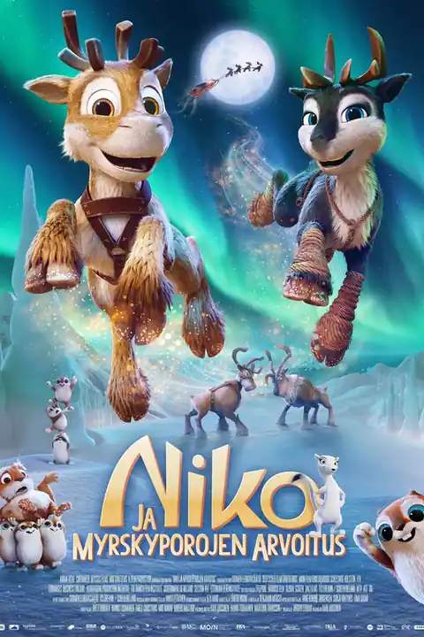 Niko ja myrskyporojen arvoitus – elokuvajuliste